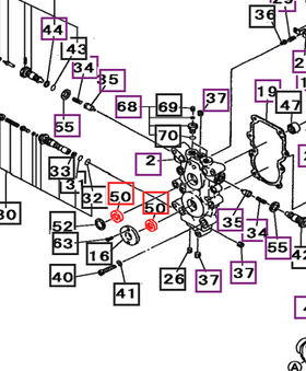 Mahindra Tractor Transmission Oil Seal 19631301140 Mahindra Direct Parts