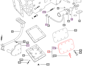 Mahindra Tractor Assembly Hand Hole Cover With Breather Assembly E006506920C91 Mahindra Direct Parts