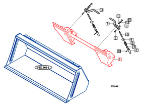 Mahindra Tractor Quick Attach 87702005100MR Mahindra Direct Parts