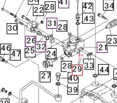 Mahindra Tractor Plug - Hydraulic Block 10411349000 Mahindra Direct Parts