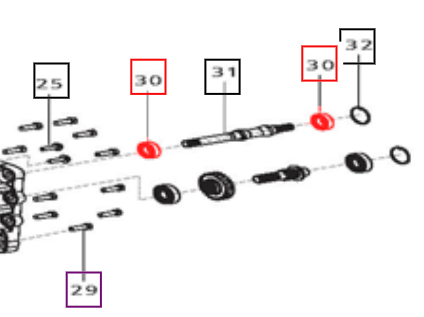 Mahindra Tractor Ball Bearing 25x52x15 006505607D1 Mahindra Direct Parts