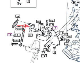 Mahindra Tractor Ball Joint - Clutch Pedal 17971323320 Mahindra Direct Parts