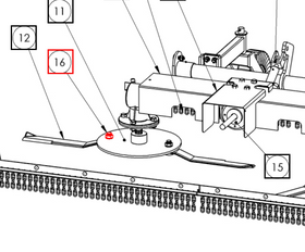 Mahindra Tractor Blade Bolt Kit BB120 Mahindra Direct Parts