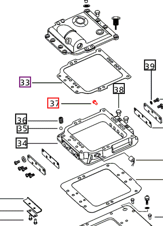 Mahindra Tractor Bolt - Transmission Cover 000031349B12 Mahindra Direct Parts