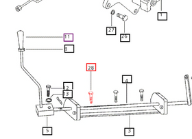Mahindra Tractor Bolt 5/16 UNC 1-1/8 000179818 Mahindra Direct Parts