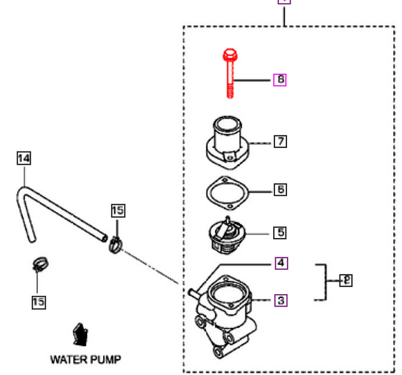 Mahindra Tractor Bolt F1005 08040 006052872N01 Mahindra Direct Parts