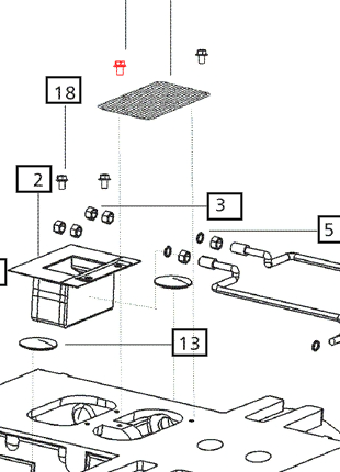 Mahindra Tractor Bolt Flanged Hex Head M8x16 000016535P04 Mahindra Direct Parts