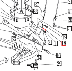 Mahindra Tractor Spreader Bolt HBM1235G5C Mahindra Direct Parts