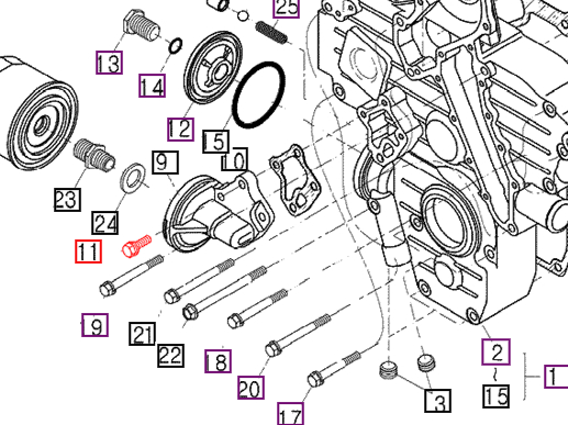 Mahindra Tractor Bolt With Washer 112350825 Mahindra Direct Parts