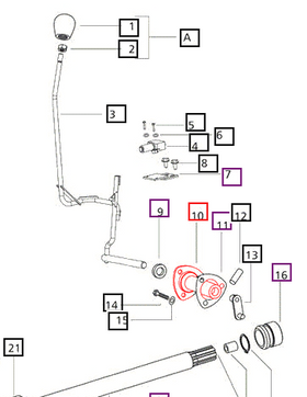 Mahindra Tractor Bracket - PTO Shifter 000704392R4 Mahindra Direct Parts