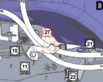 Mahindra Tractor Braid 5033606ALO Mahindra Direct Parts