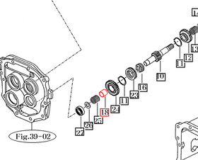 Mahindra Tractor Bushing (28x32x31) 15602080093 Mahindra Direct Parts