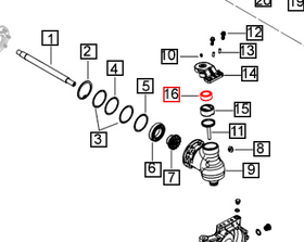 Mahindra Tractor Bushing - Axle Hub M63 006520204V1 Mahindra Direct Parts