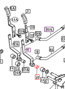 Mahindra Tractor Bushing - Hydraulic Lever 16x18x33 17995070270 Mahindra Direct Parts