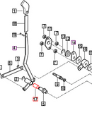 Mahindra Tractor Bushing - Hydraulic Lever 16x18x33 17995070270 Mahindra Direct Parts