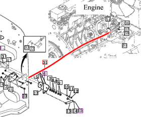Mahindra Tractor Cable - Accelerator 12431162200 Mahindra Direct Parts