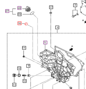Mahindra Tractor Cap - Gear Case 006054172K01 Mahindra Direct Parts