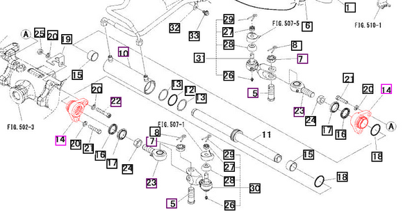 Mahindra Tractor Case - Packing 10442274BR0 Mahindra Direct Parts