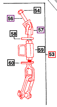 Mahindra Tractor Check Chain Assembly Shorter (Modified) 005556374R91 Mahindra Direct Parts