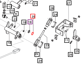 Mahindra Tractor Circlip External 16mm 008008741C1 Mahindra Direct Parts