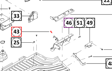 Mahindra Tractor Clip 0102EAG00800N Mahindra Direct Parts