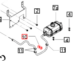 Mahindra Tractor Clip 0102EAG00800N Mahindra Direct Parts