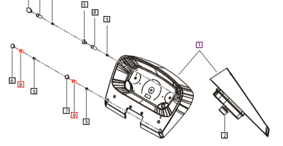 Mahindra Tractor Cluster Plug Lower 007638784U1 Mahindra Direct Parts