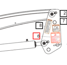 Mahindra Tractor Loader Decal - Danger 60088655ALO Mahindra Direct Parts