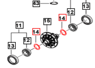 Mahindra Roxor Shim - Differential Adjustment 0.0762mm 0639959 Mahindra Direct Parts