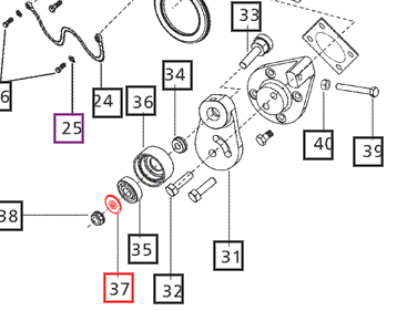 Mahindra Tractor Idler Pulley Dust Cover 006009750F1 Mahindra Direct Parts