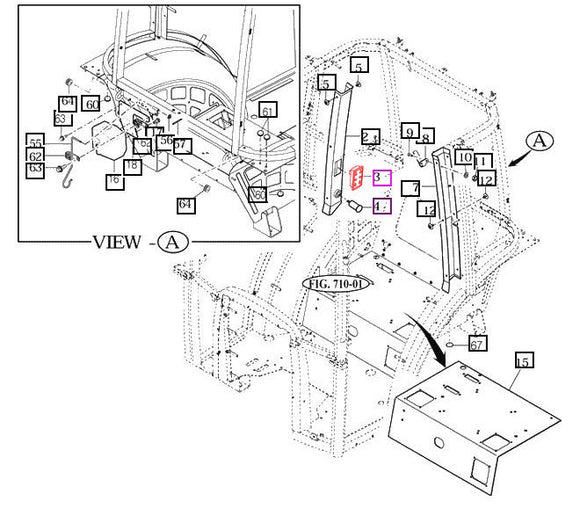 Mahindra Tractor Switch Panel 19157070050 Mahindra Direct Parts