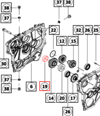 Mahindra Tractor Dowel Hallow 006525864K01 Mahindra Direct Parts