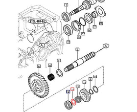 Mahindra Tractor Washer 25mm 15602160083 Mahindra