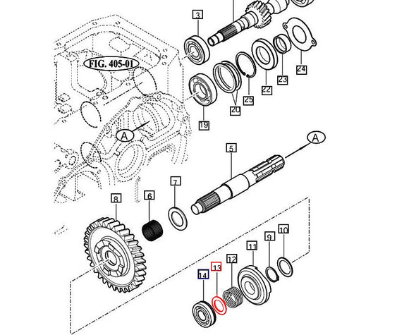 Mahindra Tractor Washer 25mm 15602160083 Mahindra