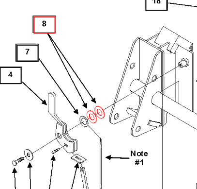 Mahindra Tractor Loader Flat Washer 1-1/16 KMW05402006 Mahindra Direct Parts