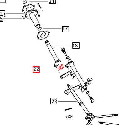 Mahindra Tractor Washer Tab 003044886R1 Mahindra Direct Parts