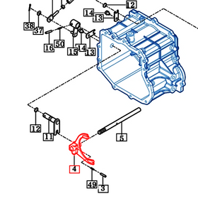 Mahindra Tractor Fork - Main 2-R 11502350020M Mahindra Direct Parts