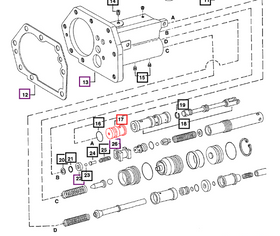 Mahindra Tractor Plug - Control Valve 003040809R1 Mahindra Direct Parts