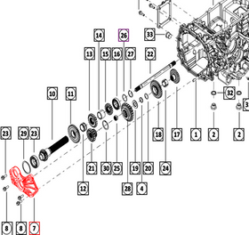 Mahindra Tractor Plate Intermediate 006522968N01 Mahindra Direct Parts
