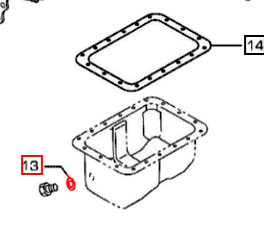 Mahindra Tractor Drain Plug Washer 006053063N01 Mahindra Direct Parts