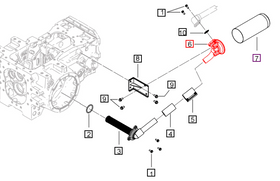 Mahindra Tractor Hydraulic Filter Head 007213327V11 Mahindra Direct Parts