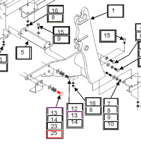 Mahindra Tractor Loader Hex Head Cap Screw 18x2.5x50mm KMW05692197 Mahindra Direct Parts