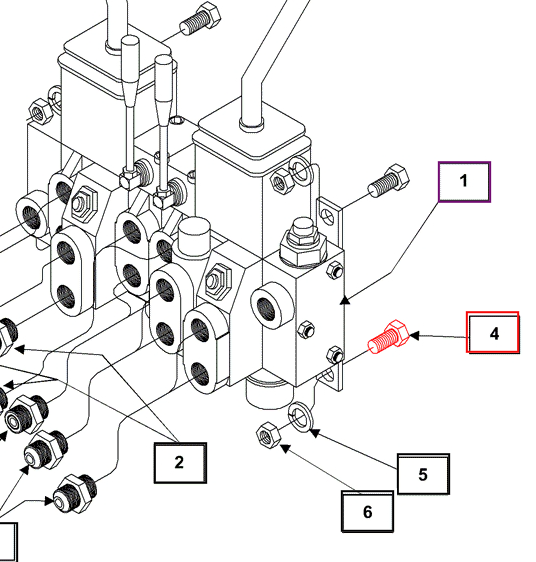 Mahindra Tractor Loader / Backhoe Hex Head Cap Screw 5/16-18x3/4 KMW05452024 Mahindra Direct Parts