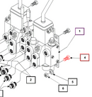 Mahindra Tractor Loader / Backhoe Hex Head Cap Screw 5/16-18x3/4 KMW05452024 Mahindra Direct Parts