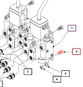 Mahindra Tractor Loader / Backhoe Hex Head Cap Screw 5/16-18x3/4 KMW05452024 Mahindra Direct Parts