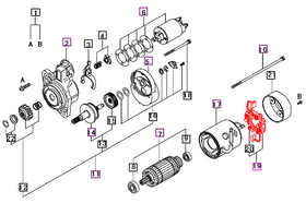 Mahindra Tractor Starter Holder M649T04471 Mahindra Direct Parts