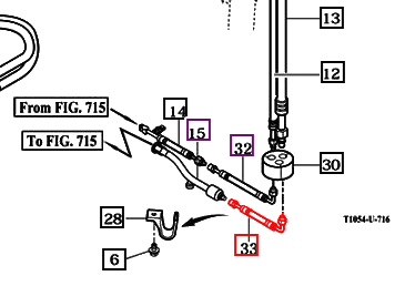 Mahindra Tractor AC Suction Hose 14527081240 Mahindra Direct Parts