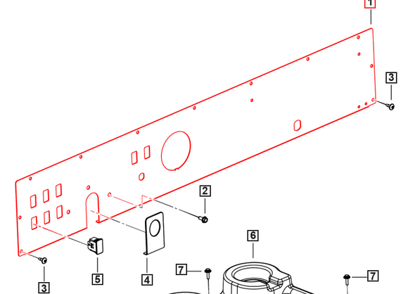 Mahindra Roxor Instrument Mounting Panel 2301AUA00021N Mahindra Direct Parts