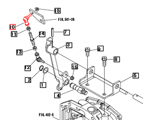 Mahindra Tractor Differential Lock Ball Joint 19467721000 Mahindra Direct Parts