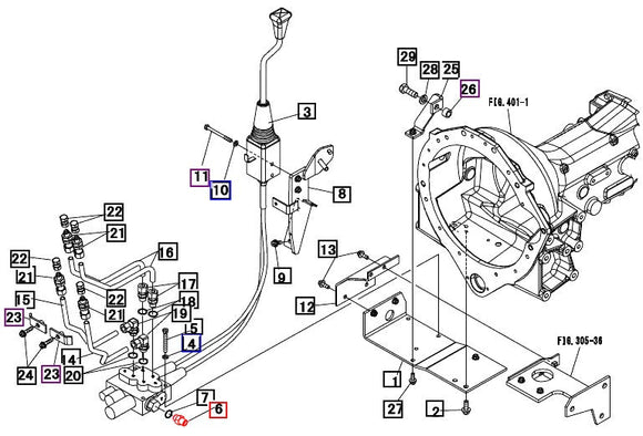 Mahindra Tractor Loader Valve Adapter 06311117170 Mahindra